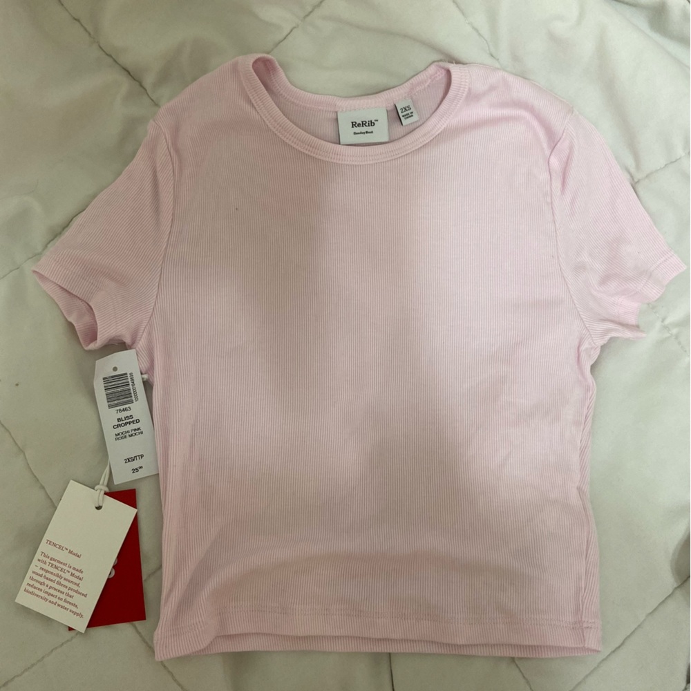 Aritiza Sunday’s Best Blissed Cropped Tee